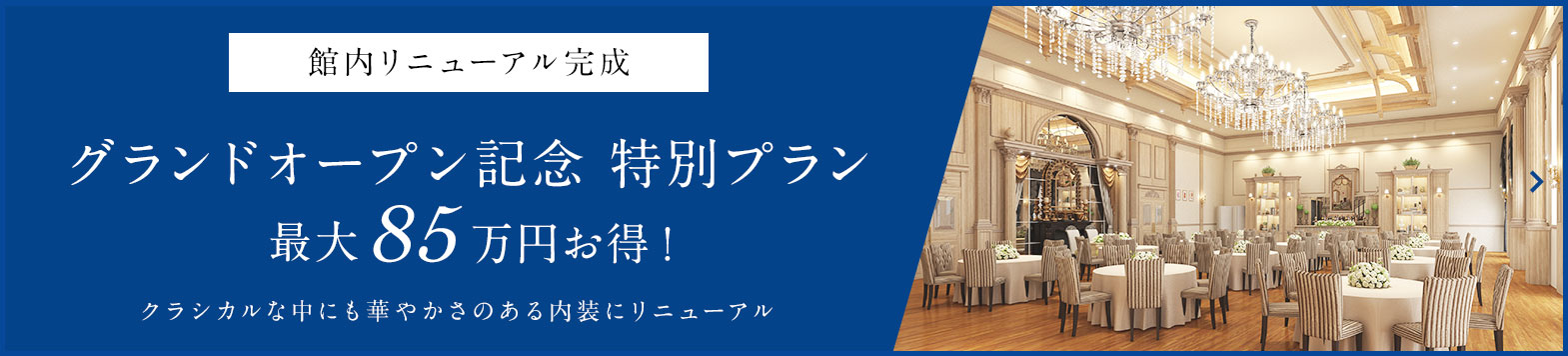 グランドオープン記念特別プラン